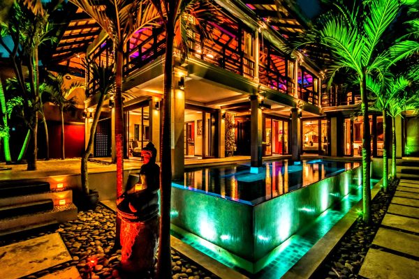Unique Bali style 3 bedroom villa in Bophut Hills-VIL0164
