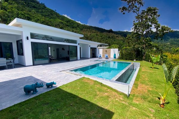 Villa Spacious 4 bedroom villa with a private pool and beautiful mountain views in Lamai-VIL0129
