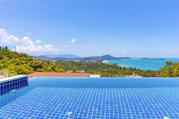 🔥 AWARD WINNING RESIDENCE 🔥 Breathtaking sea view villa with 3 en-suite bedrooms and a private pool in Chaweng Noi-VIL0133