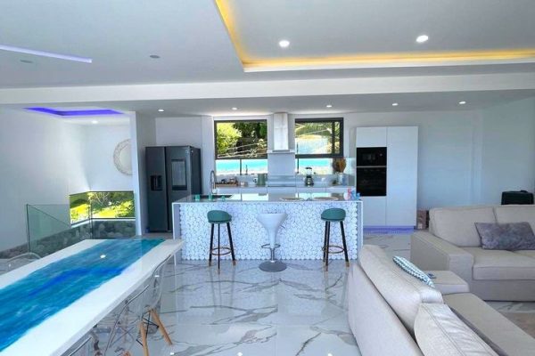 Nice & modern newly built 4 bedroom villa with amazing sea & sunrise views in Chaweng-VIL0118