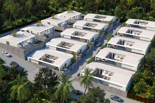 Off plan 3 bedroom villas with a private pool in a boutique development in Maenam area-VIL0019