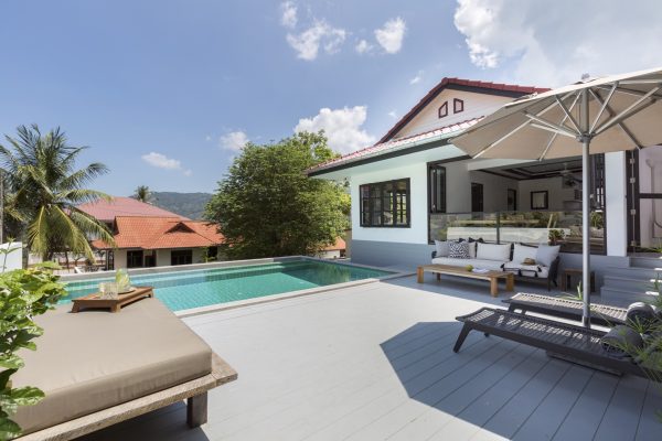 Recently renovated 2 BEDROOM VILLA with a private pool in Bophut-VIL0008