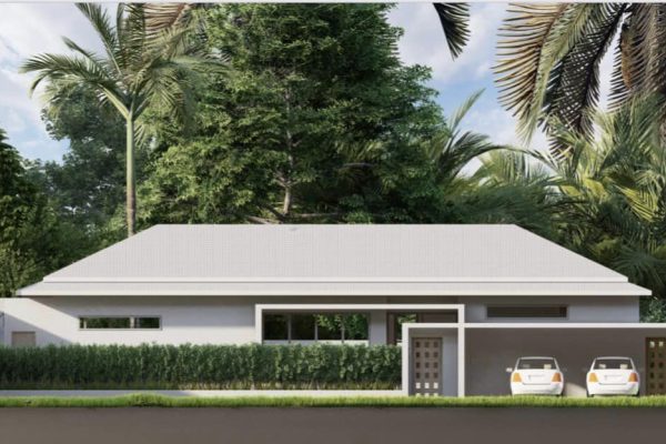 Bali style 5 bedroom villa on a big land plot in Maenam – VIL0344