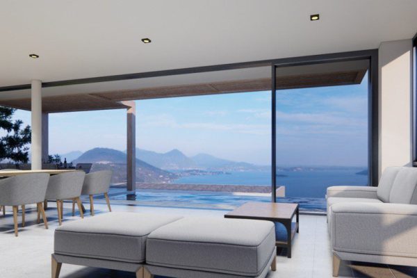 Modern 3 bedroom sea view villas in Plai Laem with an easy access – VIL0380