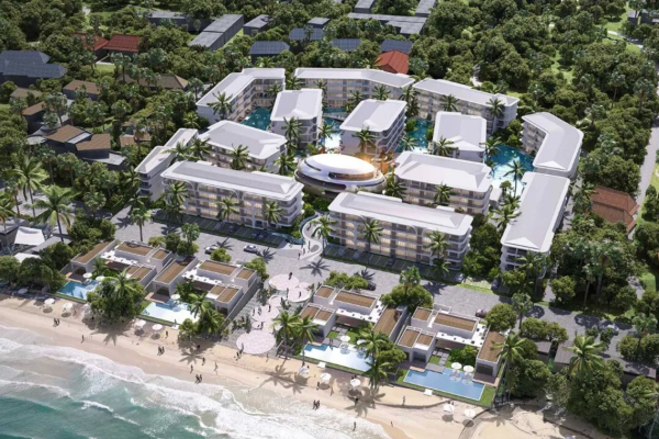 Affordable sea view studios in the new luxury beachfront development in Bangrak – VIL0601