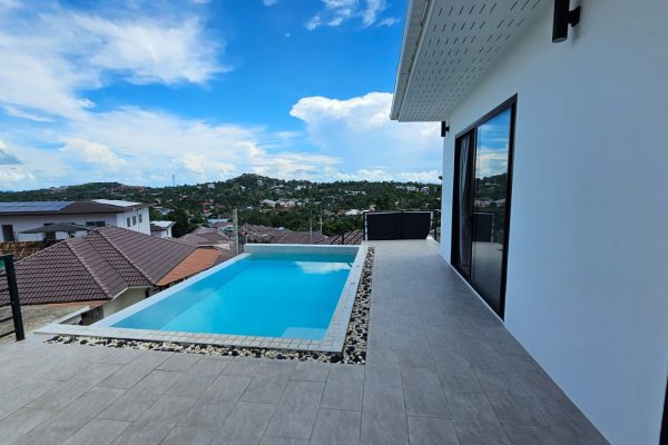 Affordable 3 bedroom villa with a pool in Plai Laem – VIL0611