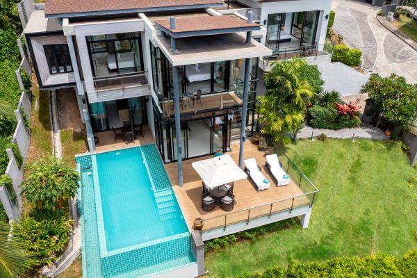 3 Bedroom villa with breathtaking sea views in Chaweng Noi – VIL0620