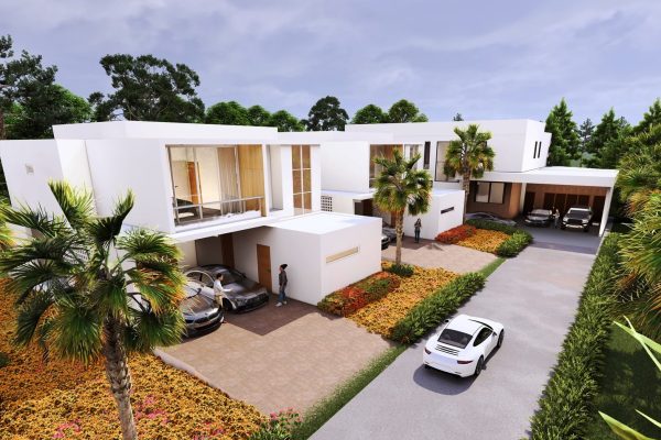 3 bedroom modern house with a pool in center of Samui – VIL0643